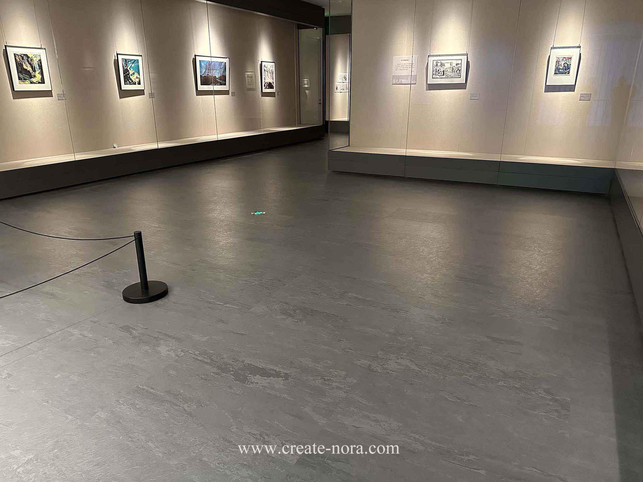 the photo of nora rubber flooring in Sichuan Art Museum 8